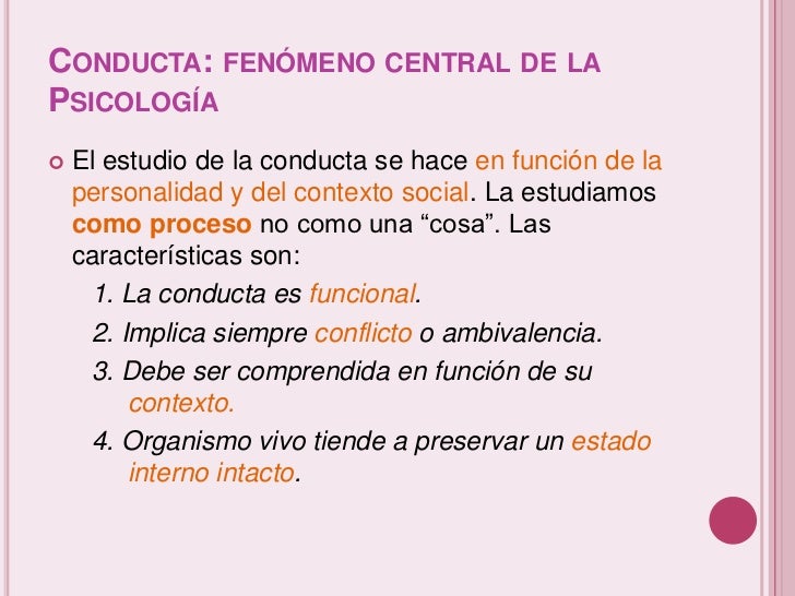Psicologia de la conducta