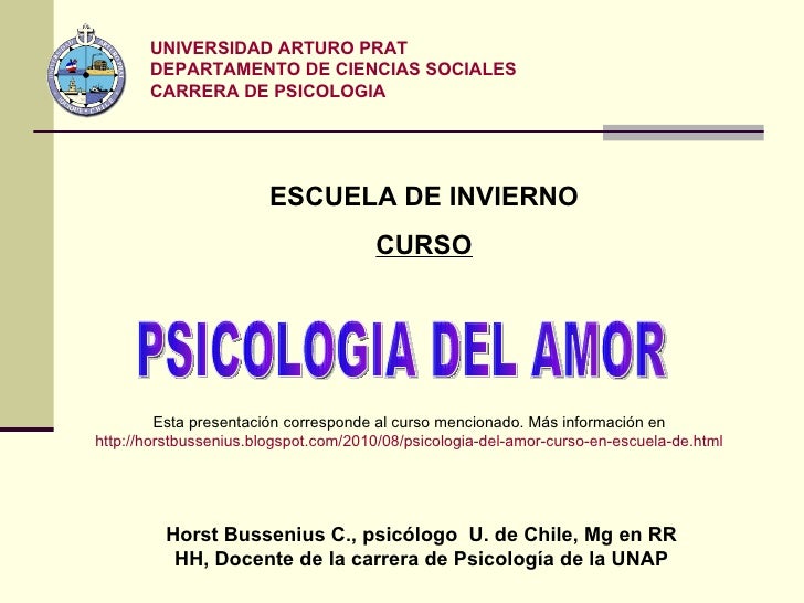 Psicologia del amor Psicologia del amor