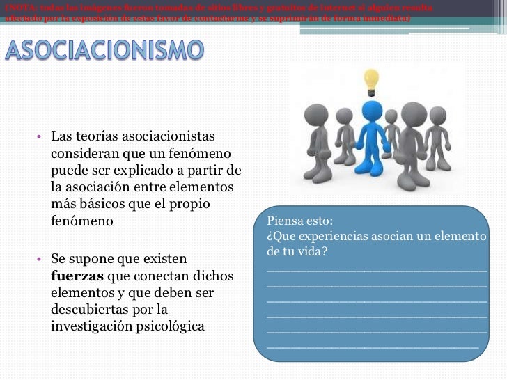 Ejemplos De Asociacionismo En La Vida Cotidiana