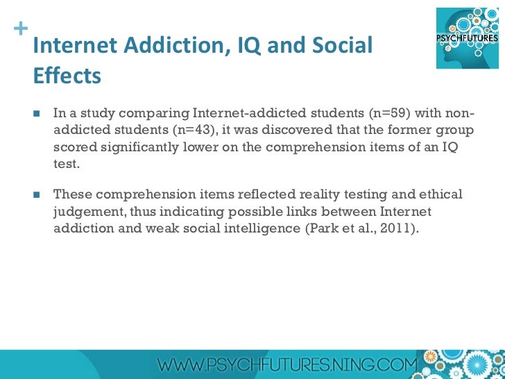 internet addiction paragraph