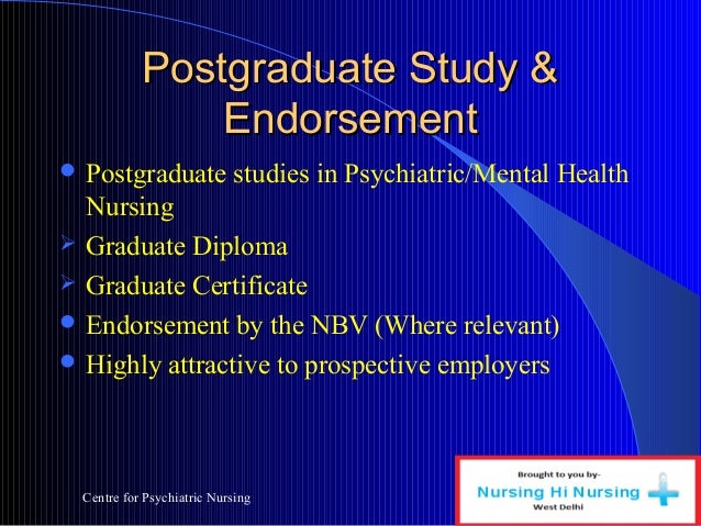 Study Mental Health Nursing: Can You Specialize Within Psychiatric Nursing