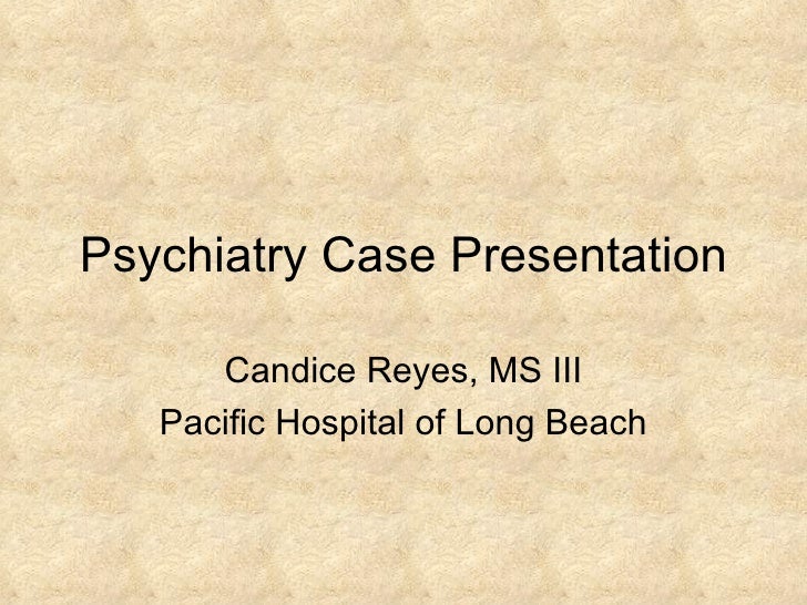 Mental health nursing case study sample