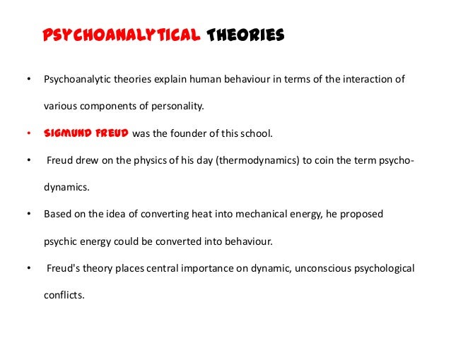 psychoanalytic theory