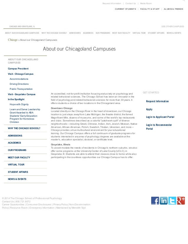 Psychology schools in chicago the chicago school of professional ps⦠Psychology schools in chicago the chicago school of professional psâ¦