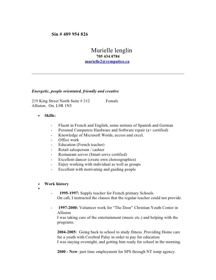 pt resume pt resumes