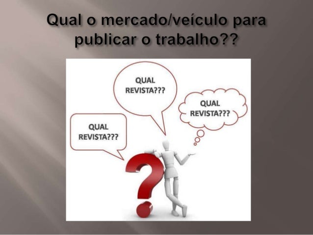 Publicar artigo em revista