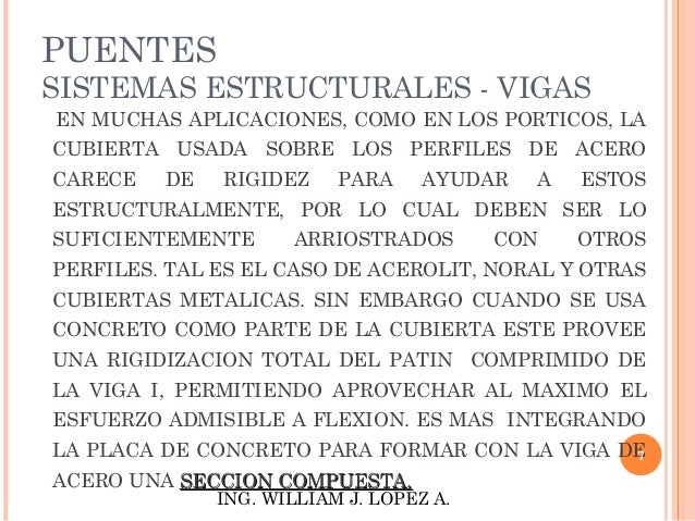 puentes cargas sobre una estructura vigas compuestas ventajas y desventajas de las barandas metalicas