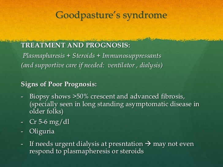 Pulmonary Renal Syndromes
