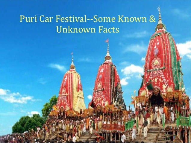 essay on car festival puri