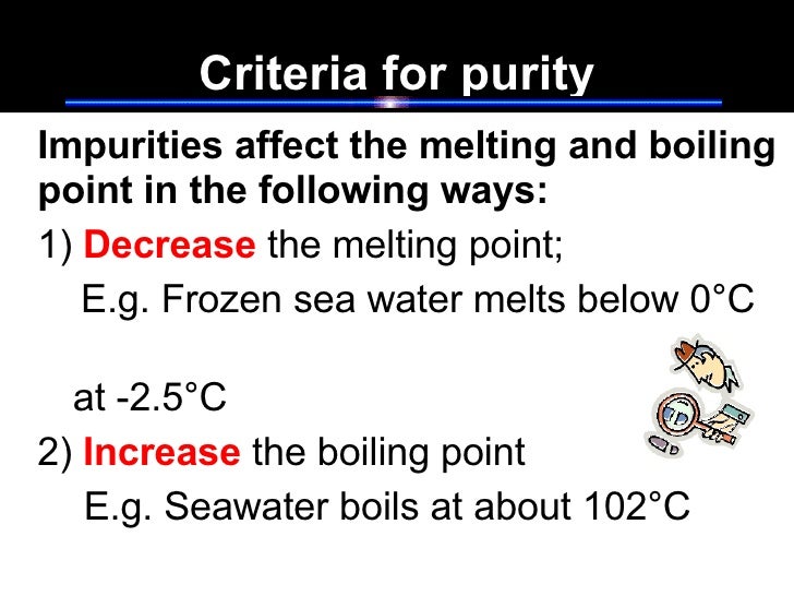 Purification Of Substances 1