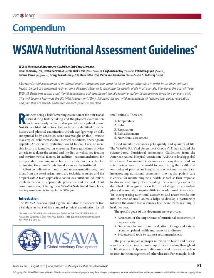 and nutritional mini form assessment
