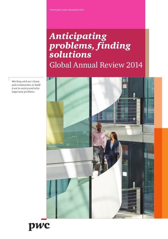 PWC-Webmail ... Review 2014 www.pwc.com/annualreview Working with our clients