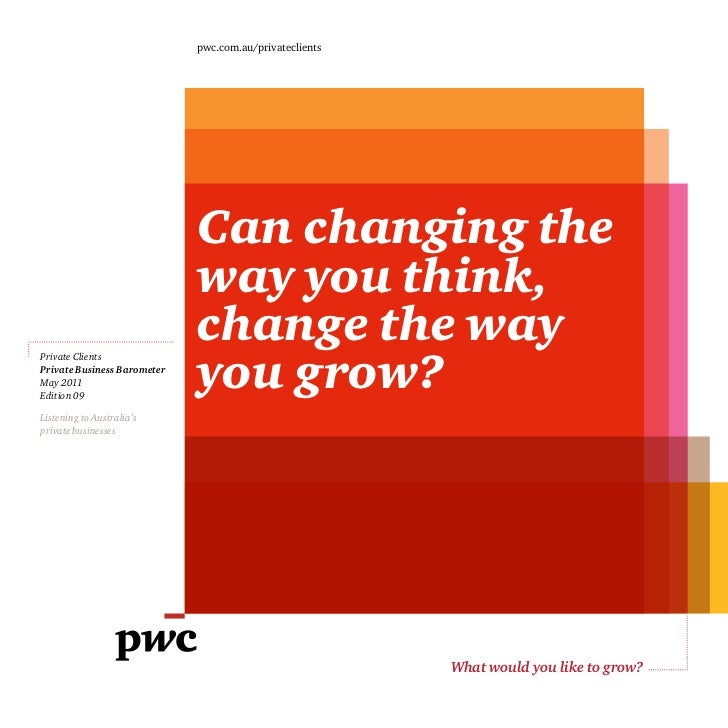 PWC Private Business Barometer