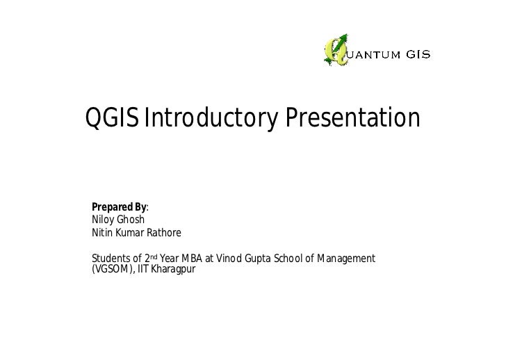 Qgis Tutorial Ppt | qgis tutorial 2 Qgis Tutorial Ppt | qgis tutorial 2