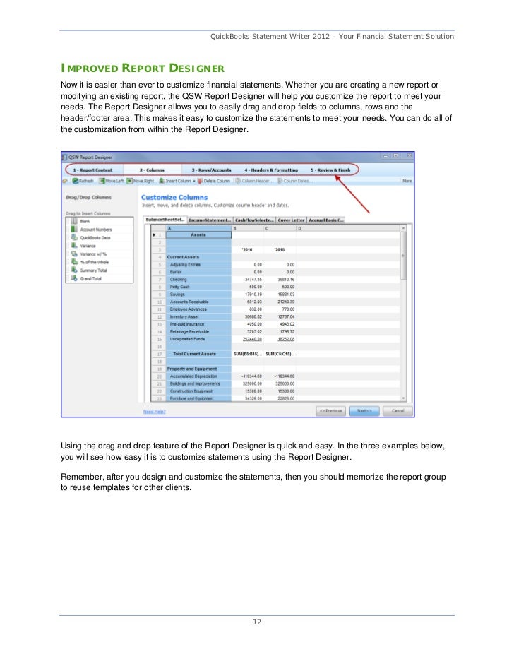 quickbooks 2012 report writer Tips and tricks for creating quickbooks reports and if you are an expert report writer you can create some of these reports on quickbooks report template. quickbooks 2012 report writer Tips and tricks for creating quickbooks reports and if you are an expert report writer you can create some of these reports on quickbooks report template.