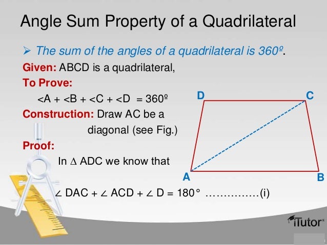 Quadrilaterals Lessons Tes Teach