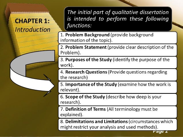 Qualitative dissertation chapter 4 and 5