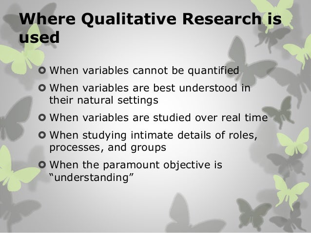 Role of researcher in qualitative research