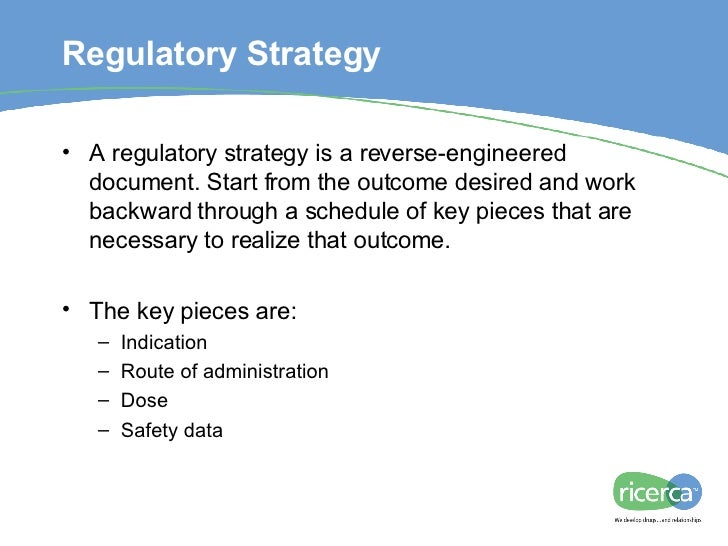 Quality and Regulatory Affairs