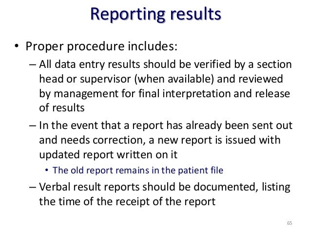 Writing Lab Reports & Scientific Papers