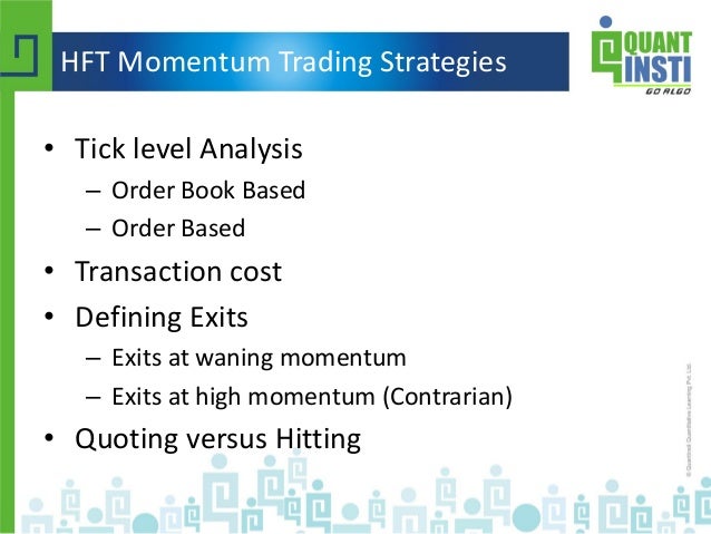 momentum and contrarian trading strategies