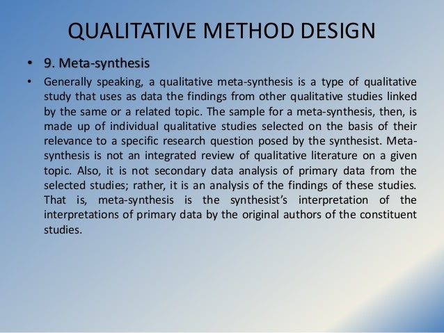 a metasynthesis of qualitative breastfeeding studies a metasynthesis of qualitative breastfeeding studies