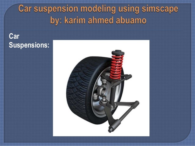 Quarter Car Model Seat Suspension Quarter Car Model Seat Suspension