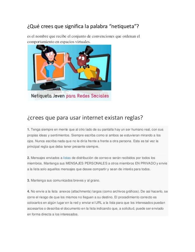 Qué crees que significa la palabra