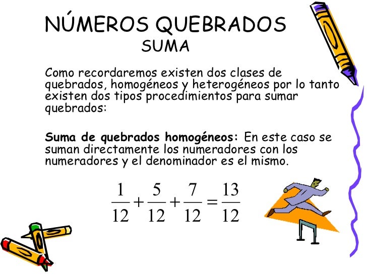Que Son Los Quebrados En Matematicas