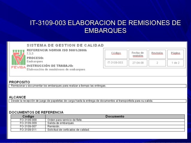 Que es una instrucción de trabajo