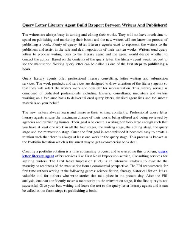cover letter for literary agent barca fontanacountryinn com cover letter to literary agent