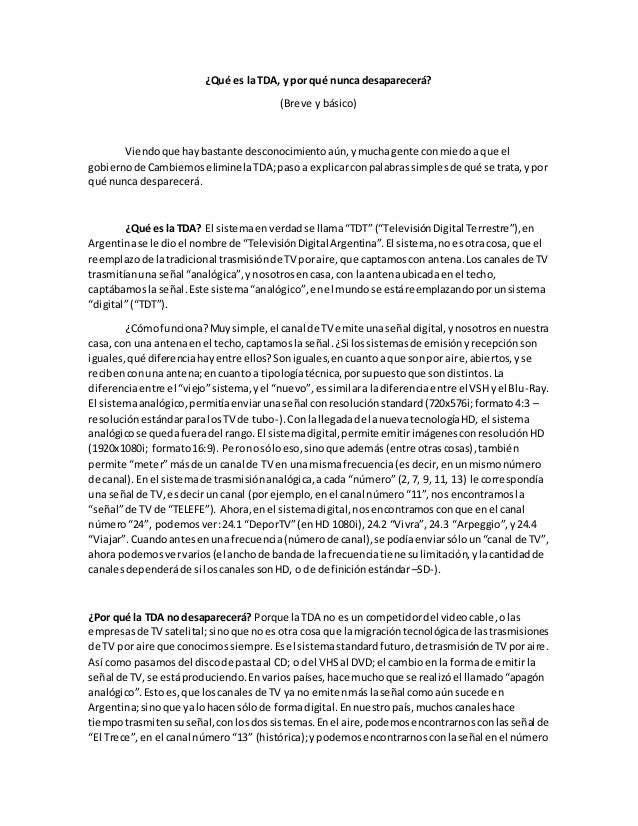 Example of a tda picture