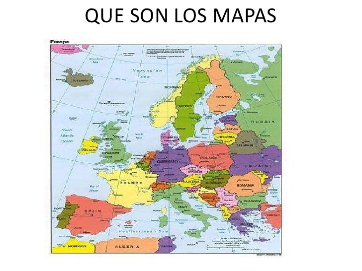 Que son los mapas