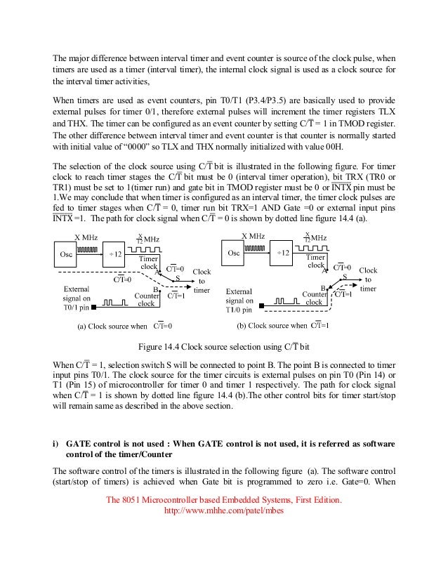difference between timer and counter in 8051 pdf