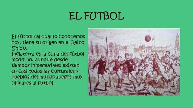 Resultado de imagen para quien invento el futbol la persona
