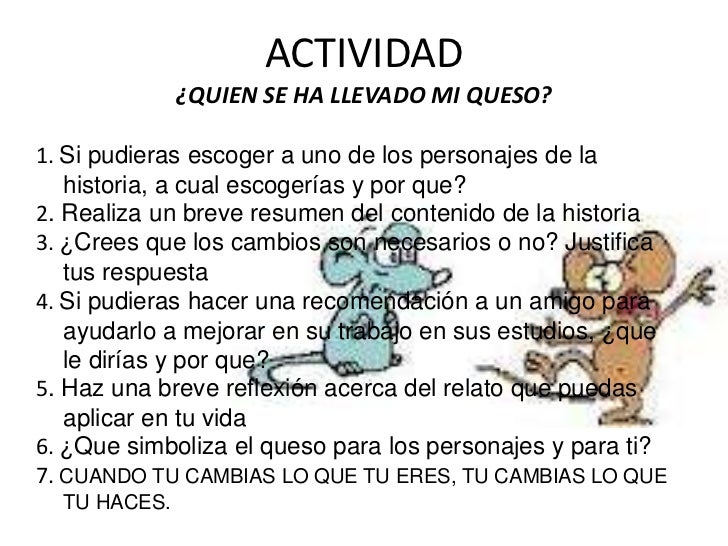 Quien se ha llevado mi queso (1)