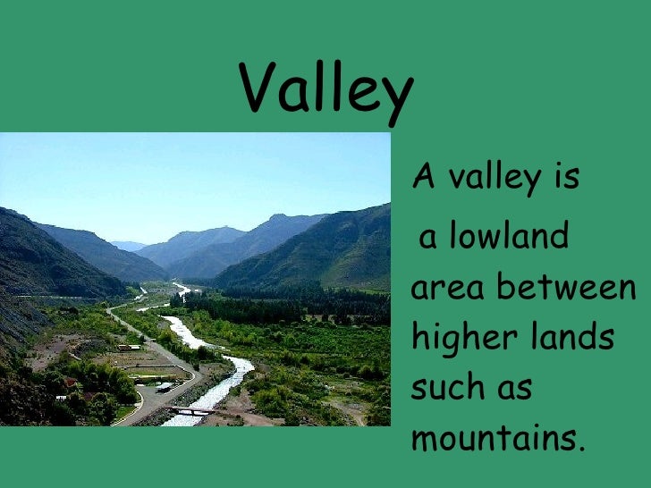 Quiz about landforms