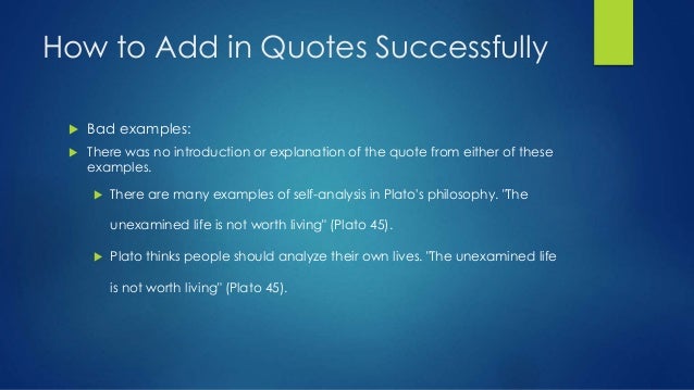 Self Analysis Essay
