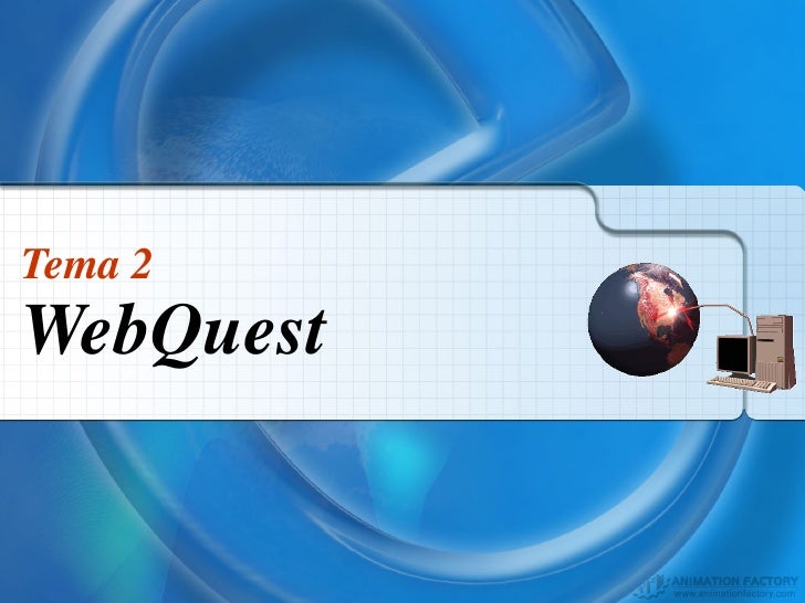 DISENAR WEB QUEST disenar web quest: