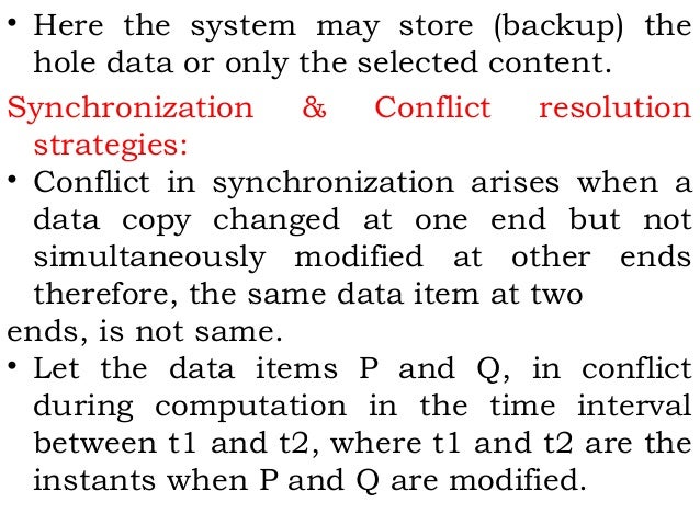 resolution conflict in active-synch no