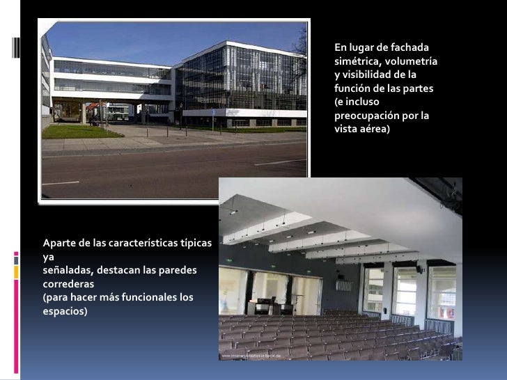 En lugar de fachada simétrica, volumetría y ...