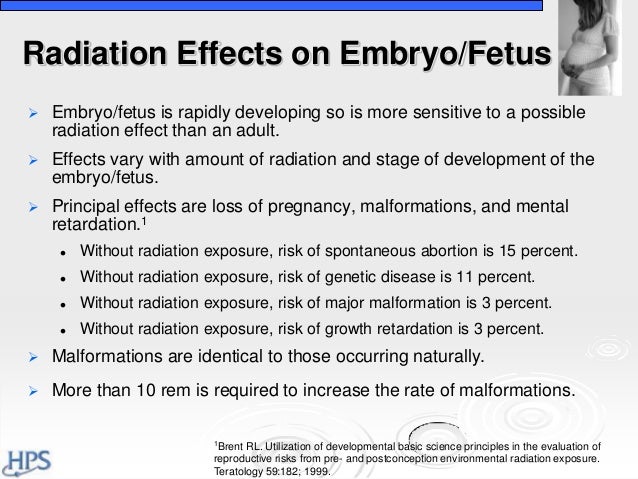 Radiation effects