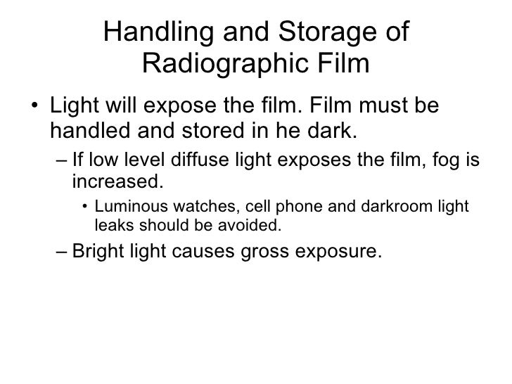 Radiographic film