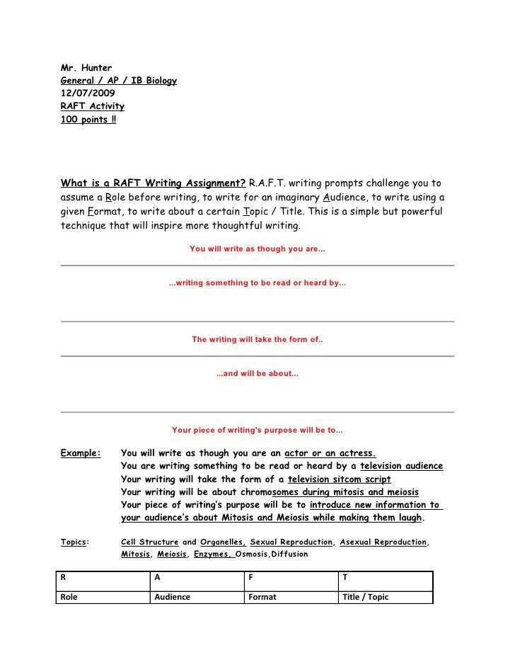 raft writing powerpoint raft writing powerpoint