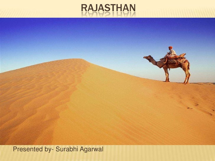 rajasthan-a-state-presentation