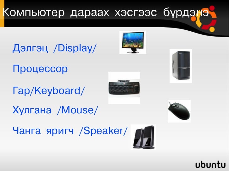 компьютерийн иж бүрдэл