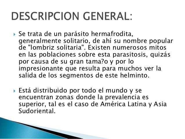 El embarazo y las lombrices a quien era