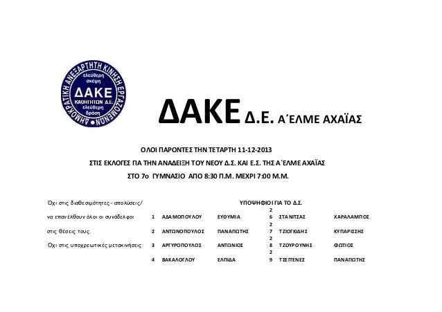 δακε δ