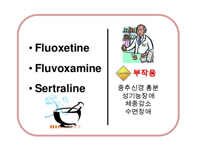 Fluoxetine Symtoms