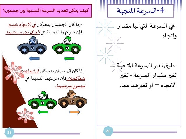 يقيس عداد السيارة السرعة المتوسطة